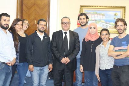 وزير أملاك الدولة يستقبل منظمة أنا يقظ